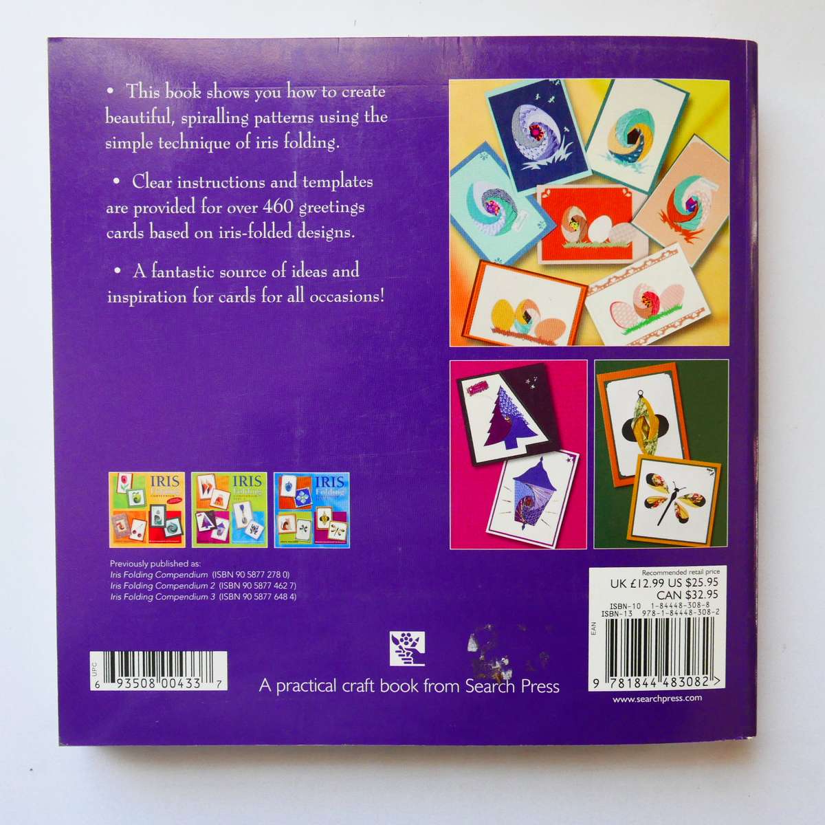 460 Iris Folded Cards to Make: The Complete Iris Folding Compendium by Marushcha Gaasenbeek & Tin...