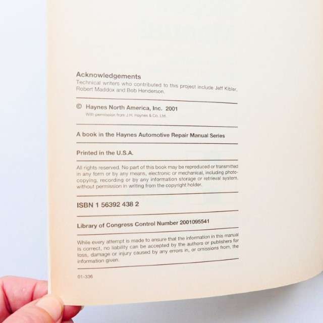 Haynes Repair Manual : VW Passat & Audi A4