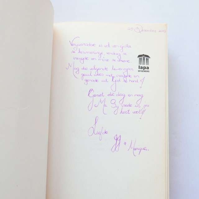 Immer Wes deur Irma Joubert