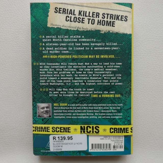 Blood Evidence (NCIS #2) - by Mel Odom