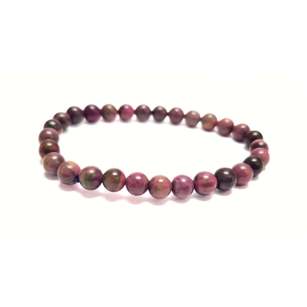 Rhodonite 6mm Bracelet