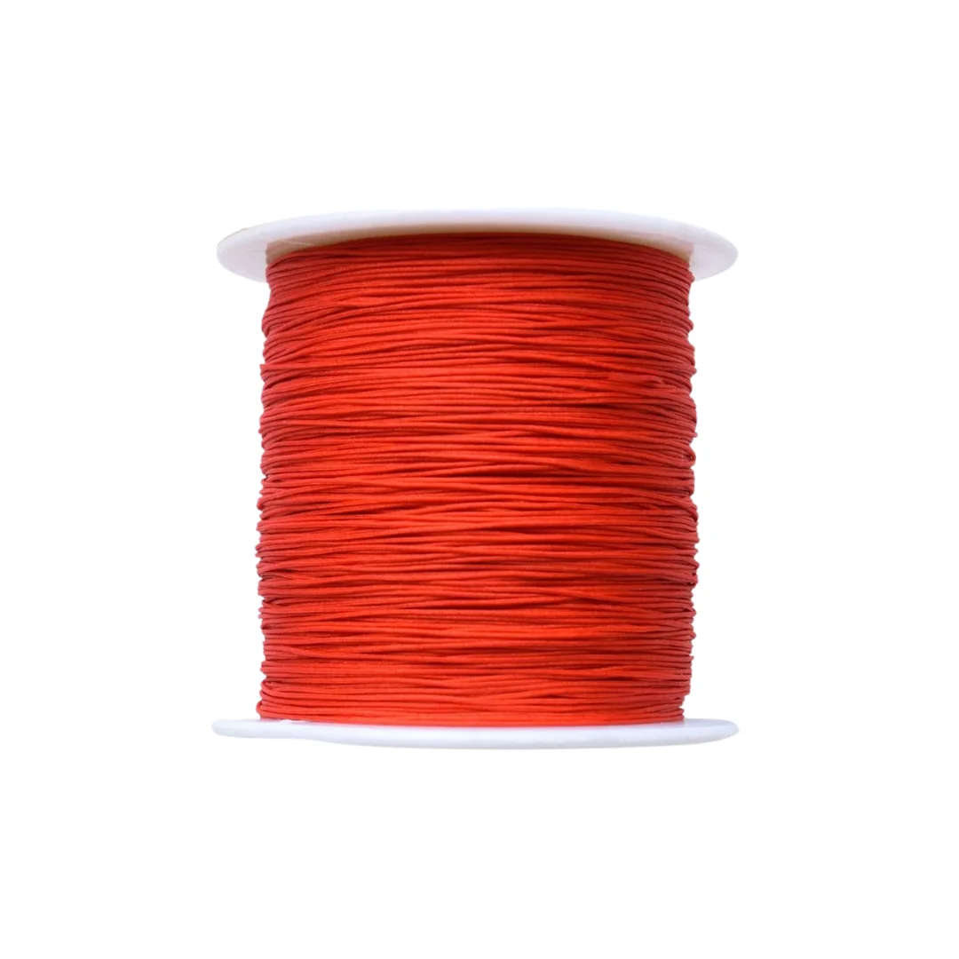 Red Chinese Macrame Knotting Cord 0,5mm