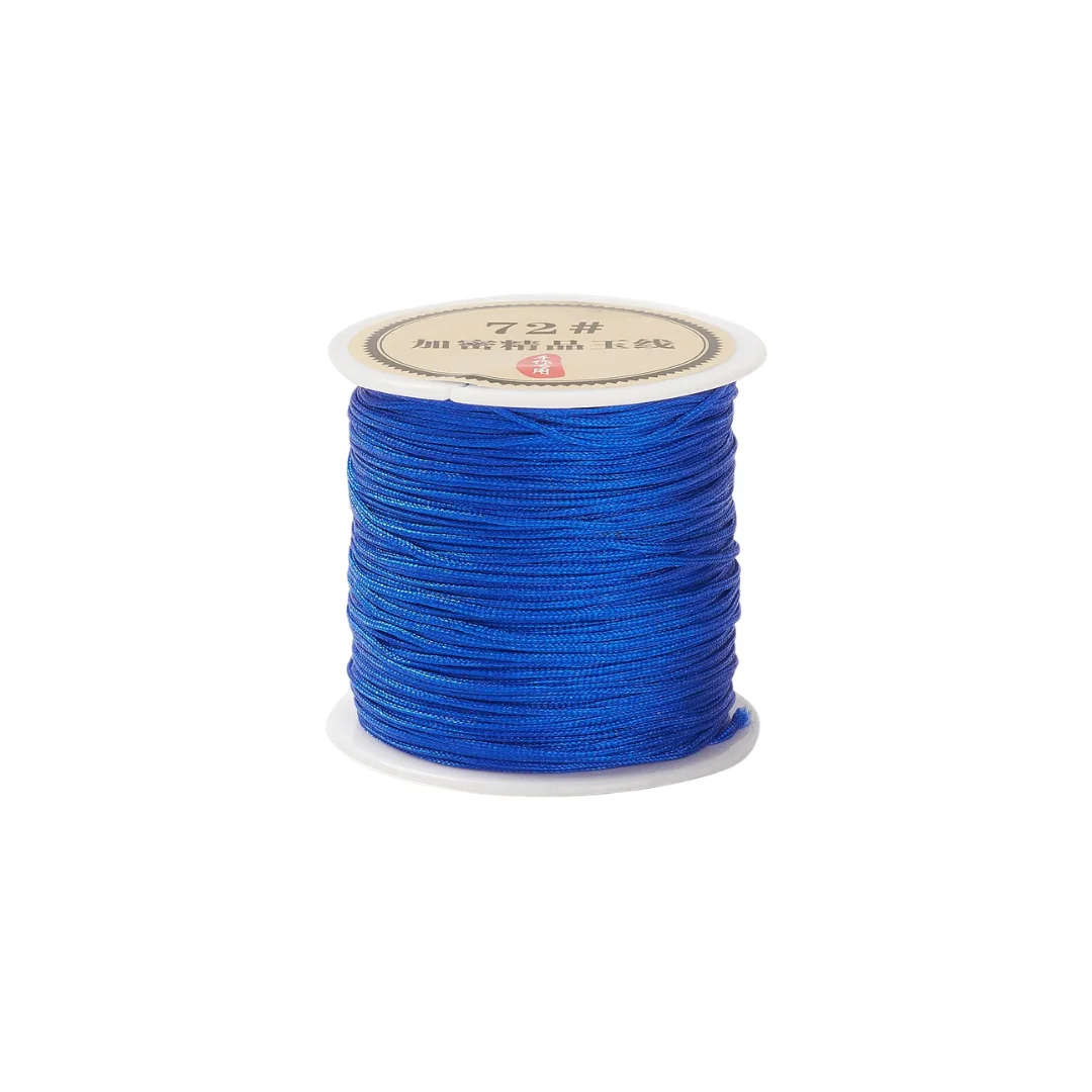 Blue Chinese Macrame Knotting Cord 0,5mm