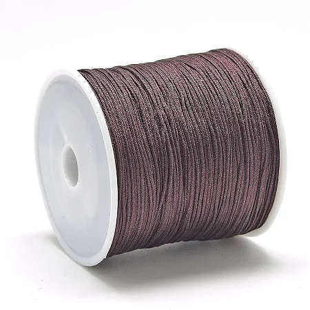 Dark Brown Chinese Macrame Knotting Cord 0,5mm