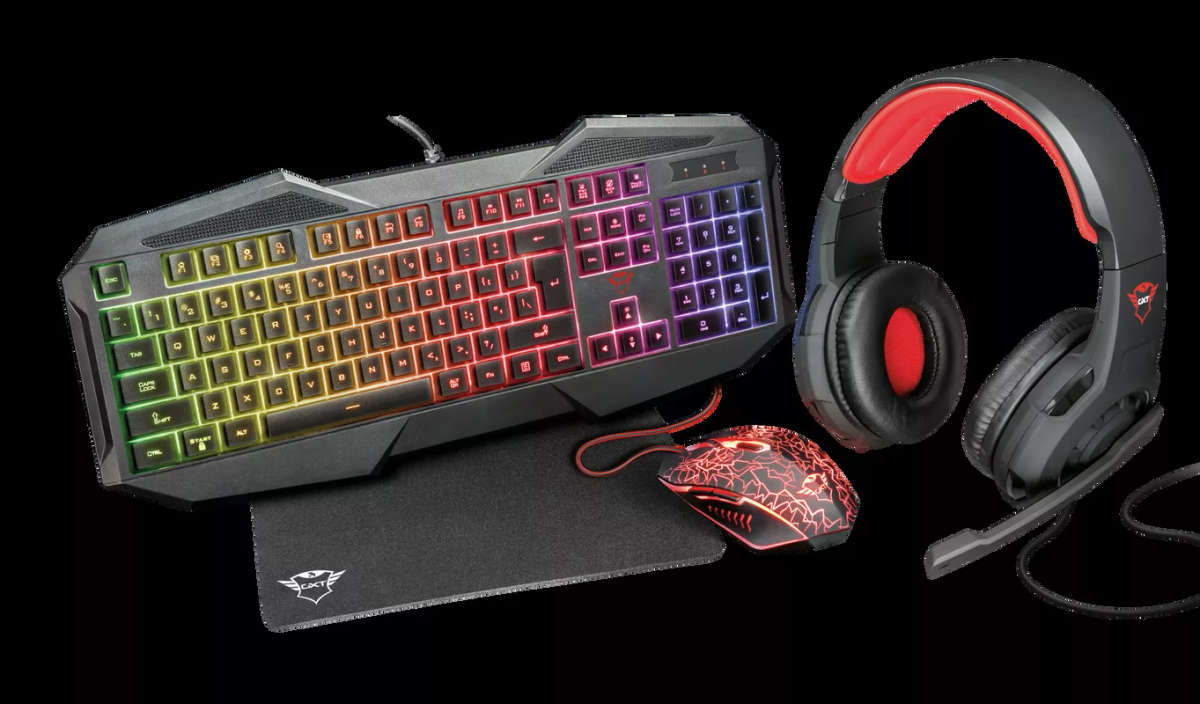 Trust GXT 788RW Gaming bundle 4-in-1