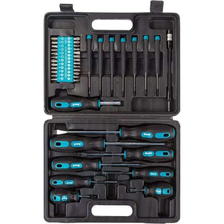 Bort Screwdriver, Mini Screwdriver and Bits Set / DIY Tool Kit (43 Piece)
