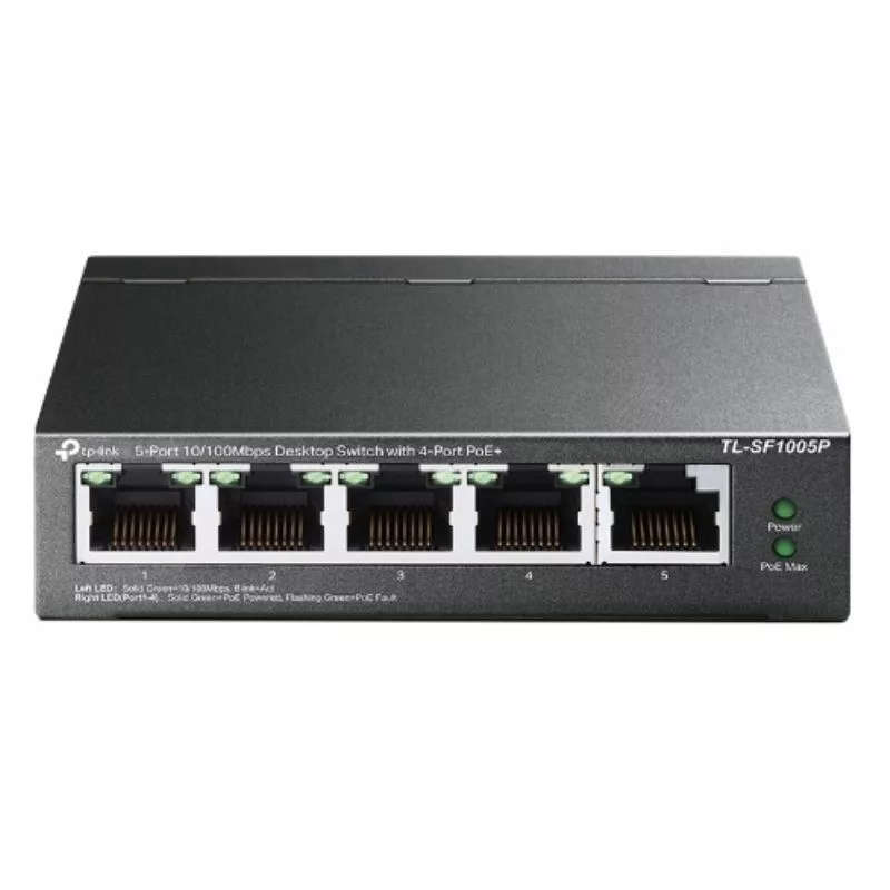 TP-LINK 5- Port Desktop Switch PoE - Brand New