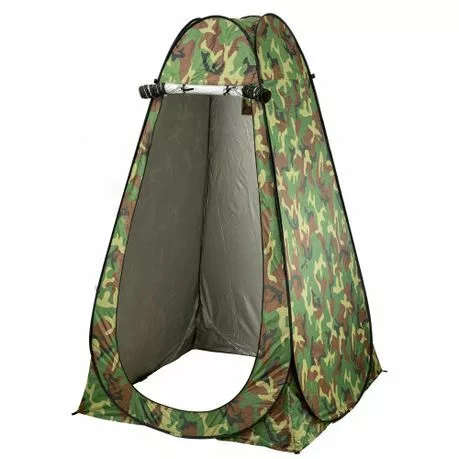 Outdoor Camping Shower Changing Tent 190cm Camouflage Green