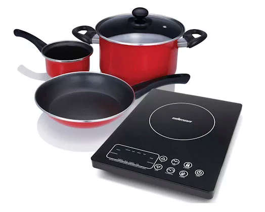 Mellerware - Capri Induction Cooker & Cookware Bundle - New Unsealed