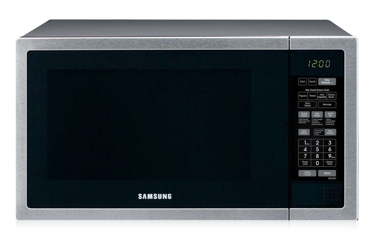 Samsung - 55L Microwave 1000W - Stainless Steel and Black -