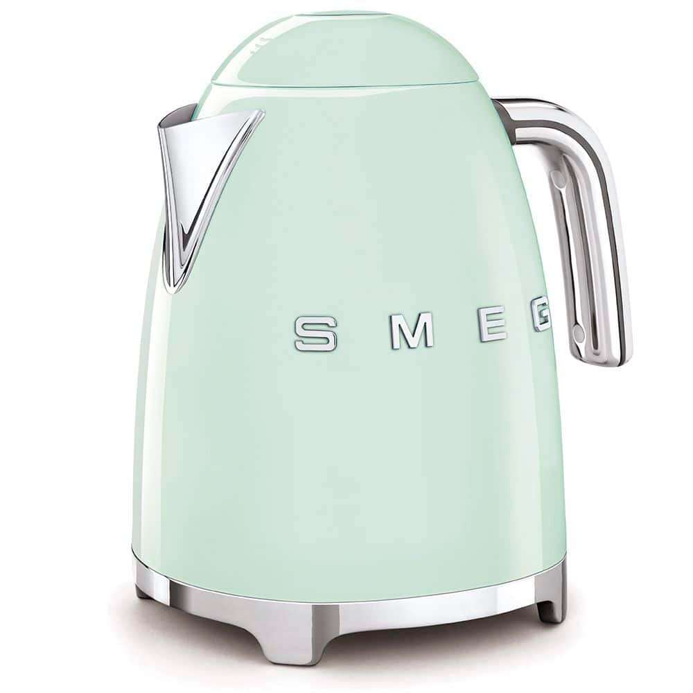 Smeg - 1.7 Litre 3D Logo Kettle - Mint - New Unsealed