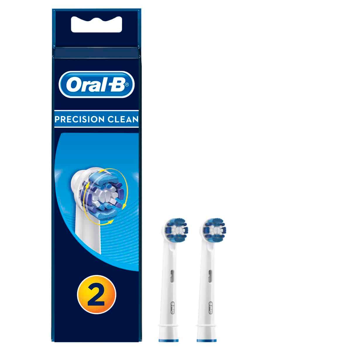 Oral-B Replacement Brush Heads Precision Clean 2 Pack