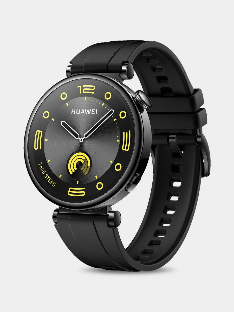 Huawei Watch GT 4 - 41MM Black Fluoroelastomer Strap Smart Watch