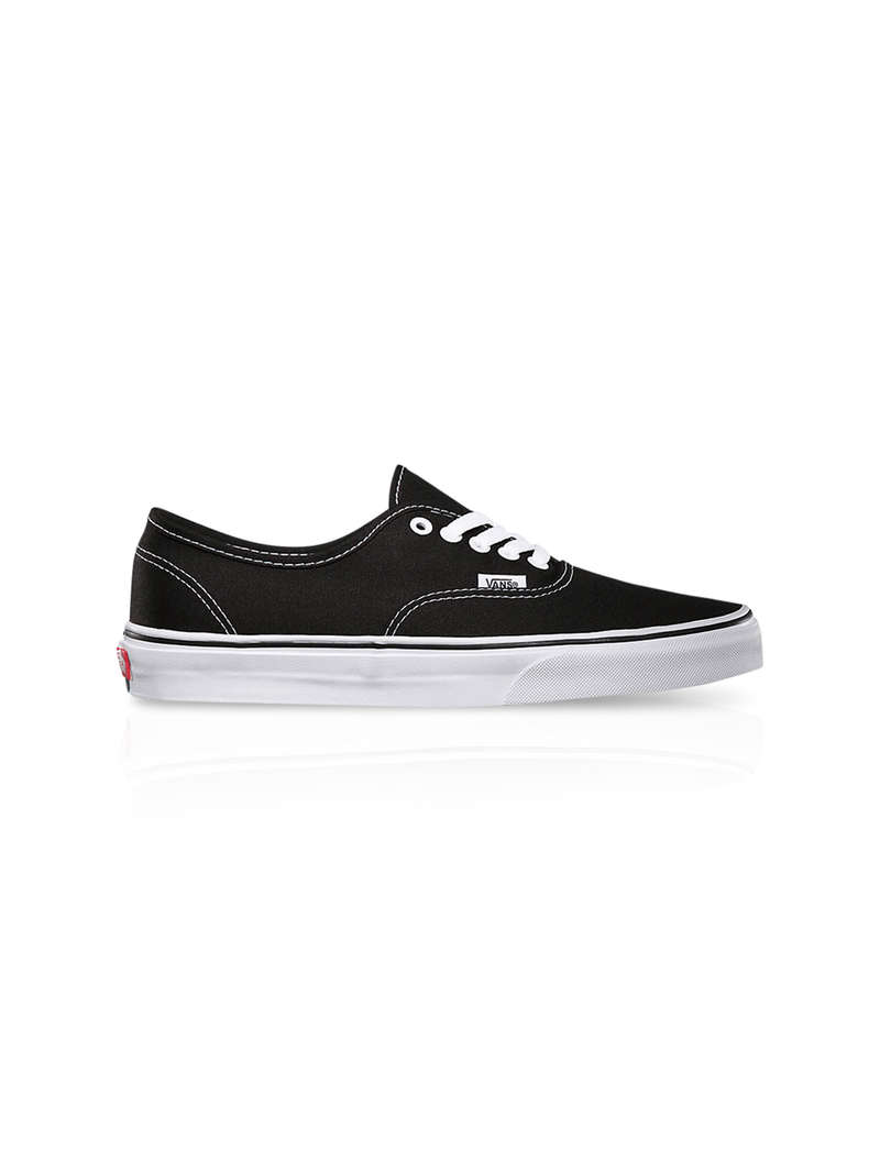 VANS AUTHENTIC BLACK WHITE SNEAKERS