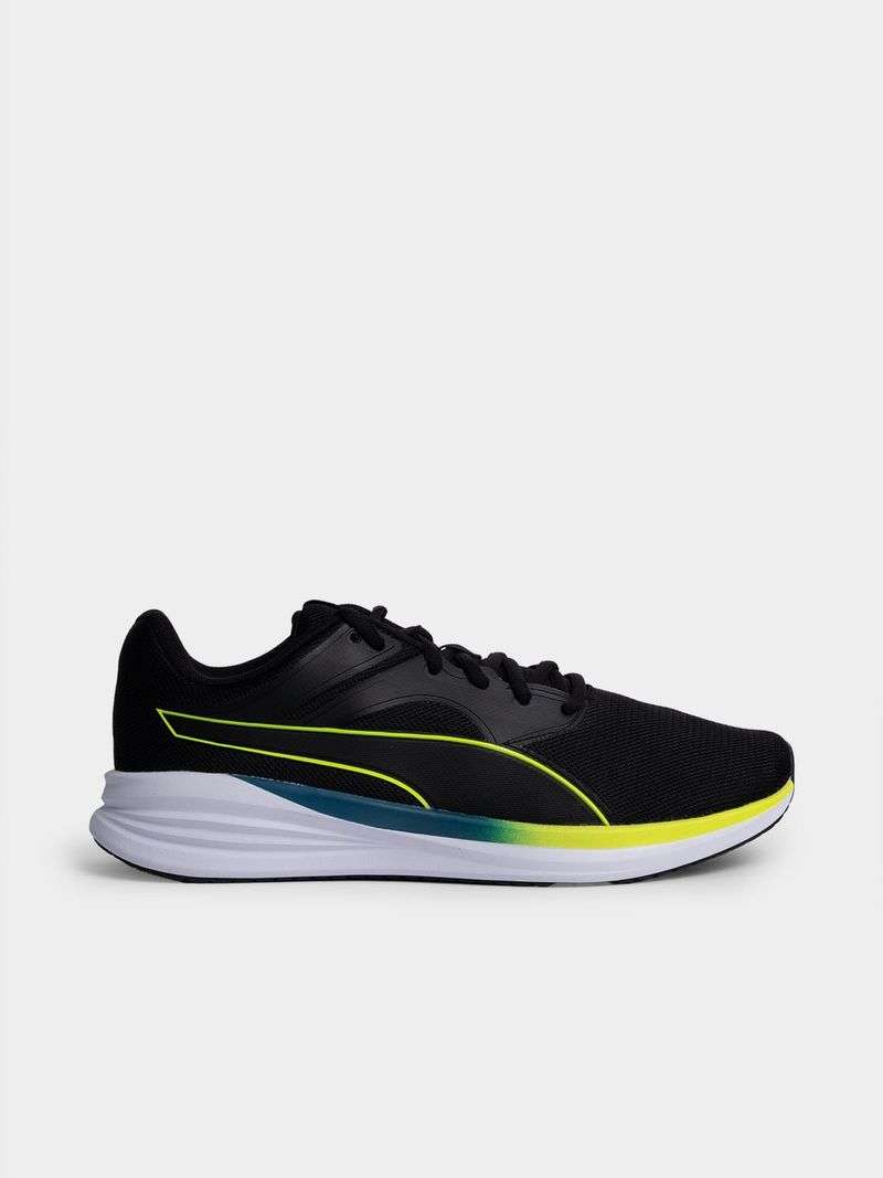 Puma Transport Black/Lime Sneaker