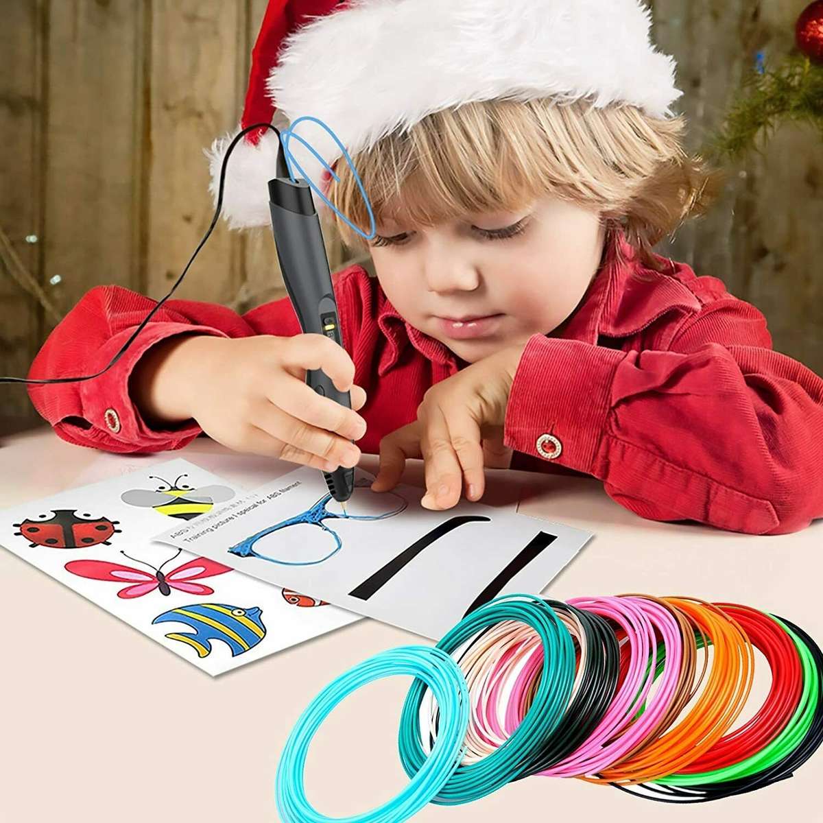 3D Pen PLA Filament Refills  20 colors