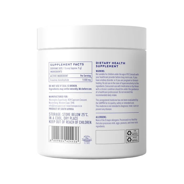 SupaRaw Creatine 450g
