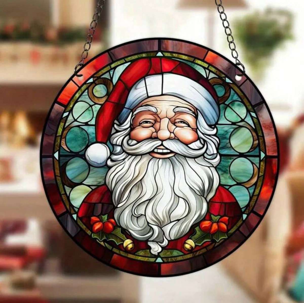 Santa Claus Window Decoration