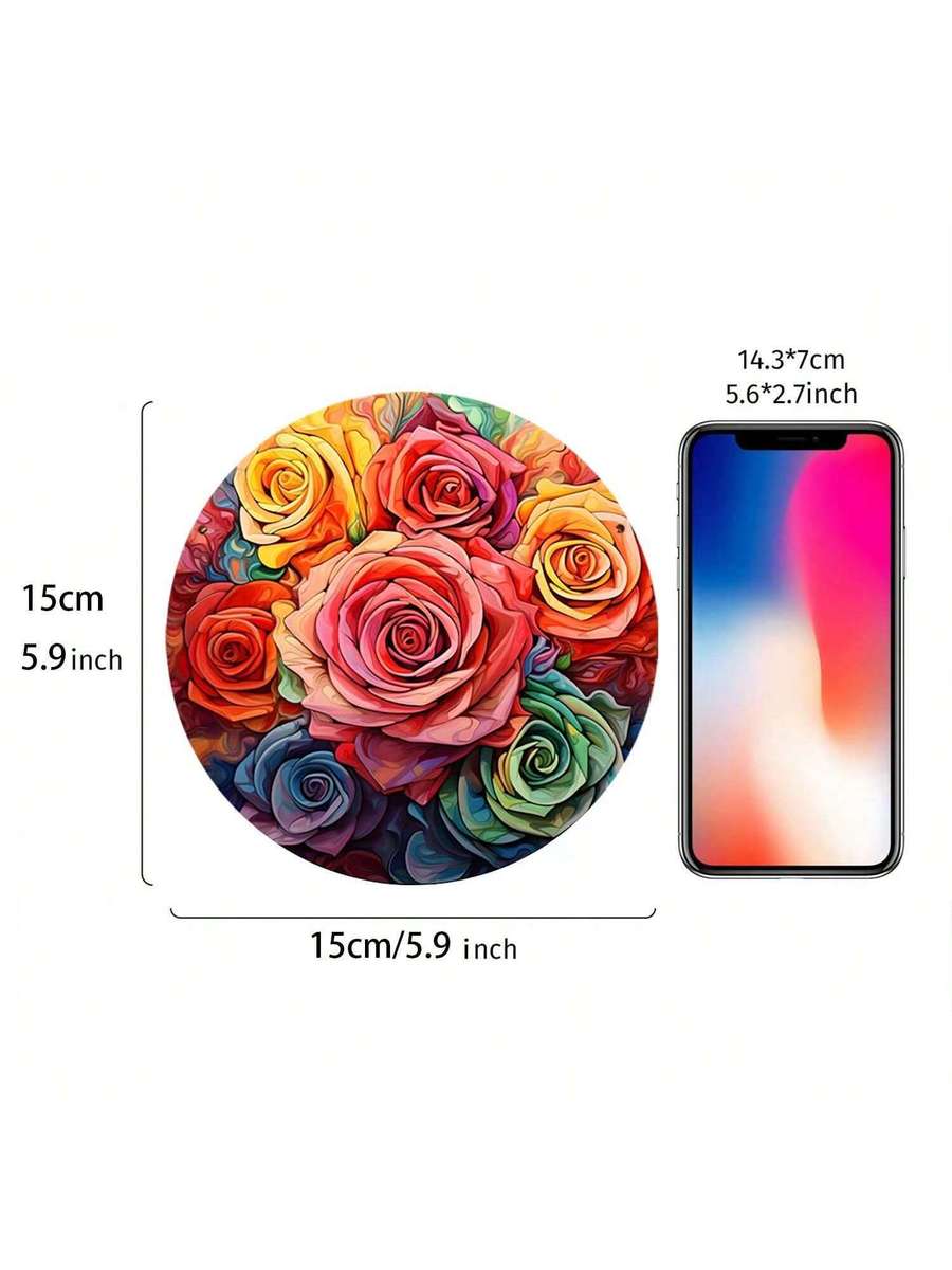 Multi-colored Rose Hanging Decoration