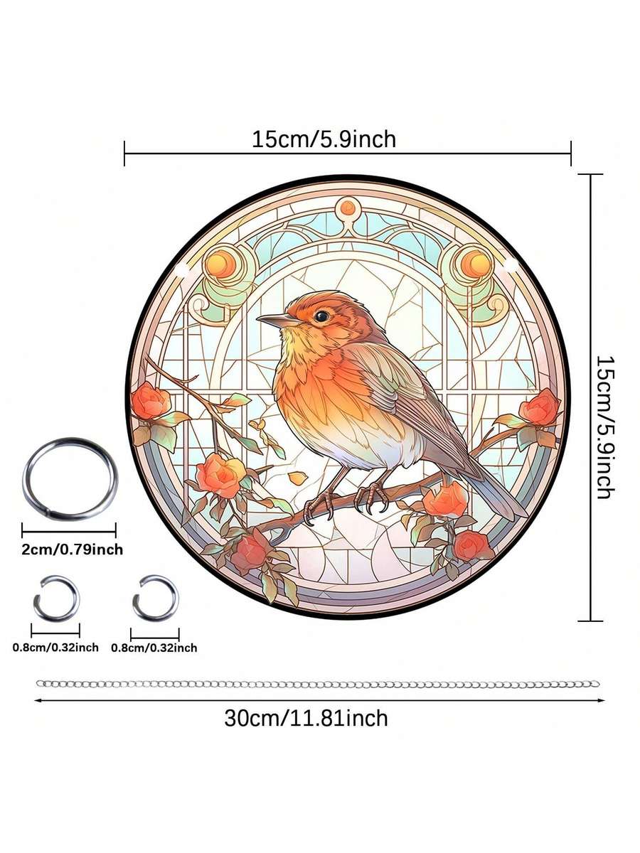 Red Robin Hanging Decoration