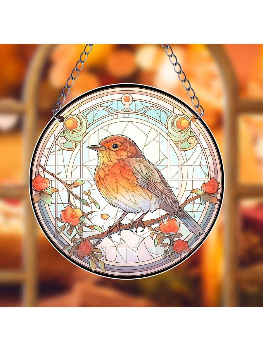 Red Robin Hanging Decoration