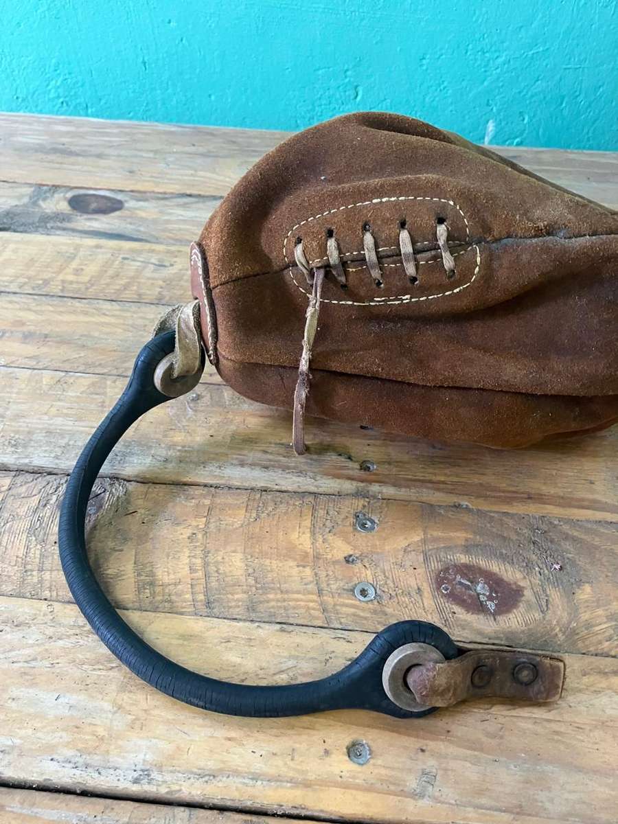 Vintage Leather Boxing Bag