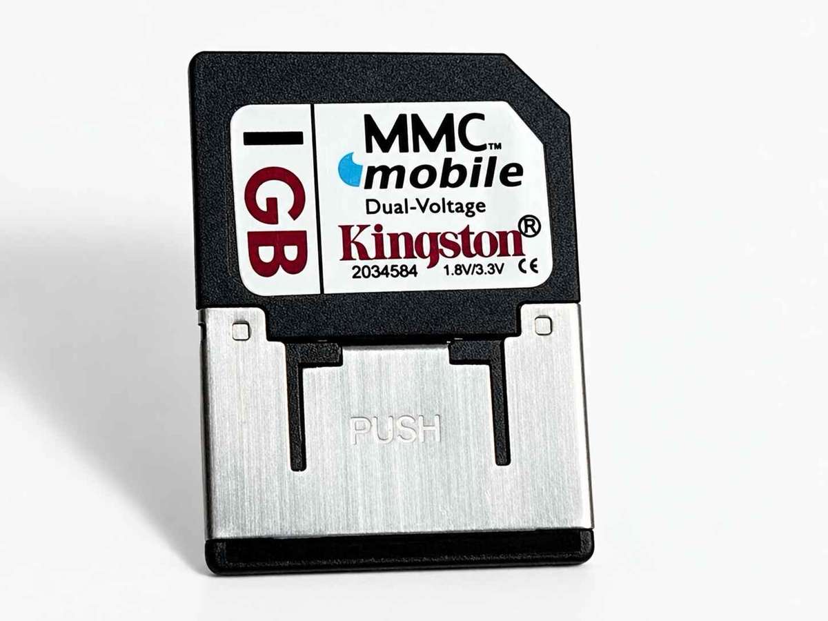 1GB MMC Mobile Kingston memory card