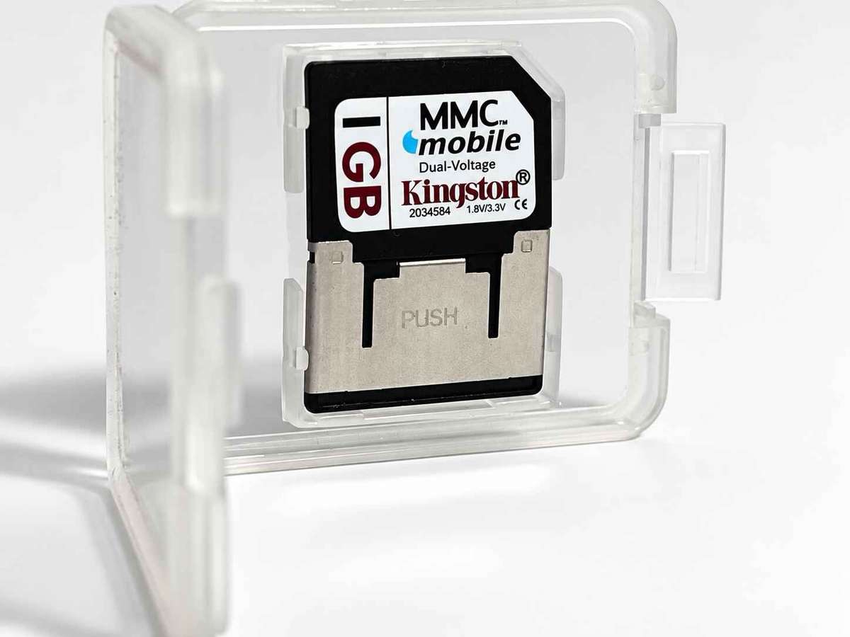 1GB MMC Mobile Kingston memory card