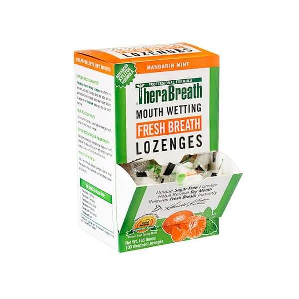 Therabreath Mandarin mint lozenges