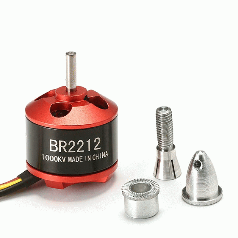 6Pcs - Racerstar BR2212 1000KV 2-4S Brushless Motor For RC Models Airplane