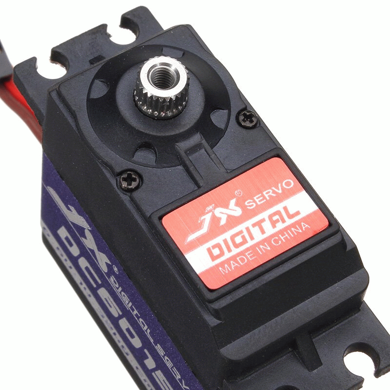 JX DC6015 14.32KG DC Metal Gear High Torque Standard Angle Digital Servo For RC Model Transmitter Ra