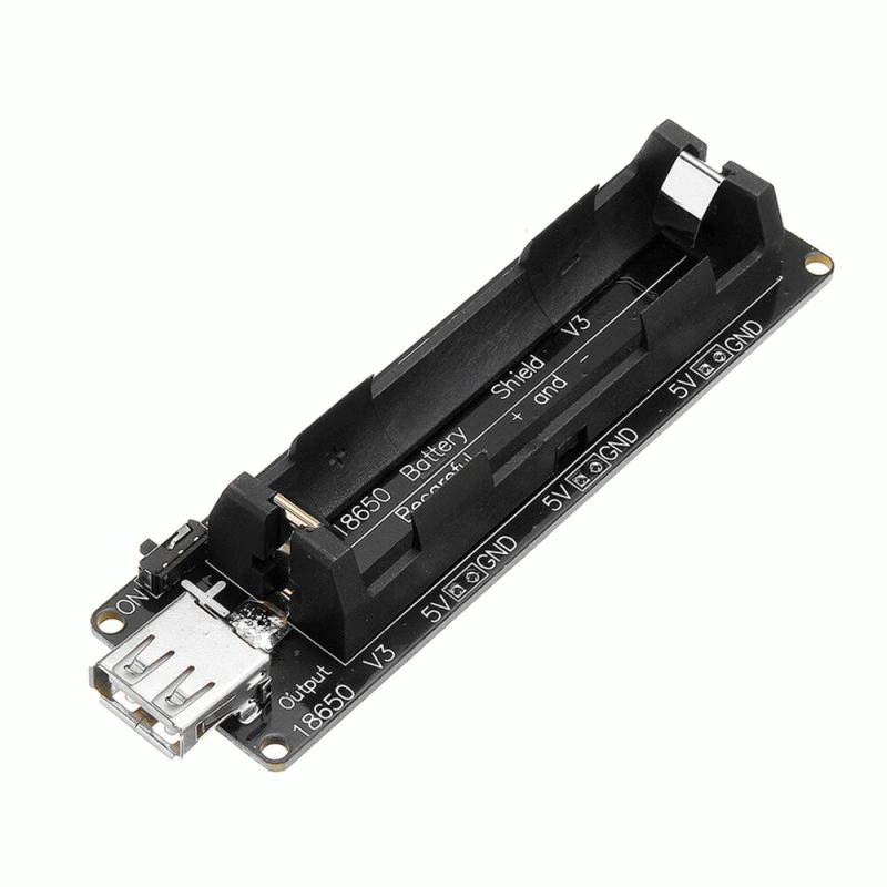 ESP32 ESP32S 18650 Battery Charge Shield V3 Micro USB Type-A USB 0.5A Test Charging Protection Board