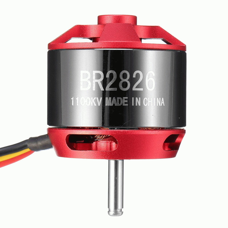 4 Pcs - Racerstar BR2826 1100KV 2-4S Brushless Motor for FPV RC Airplane Model