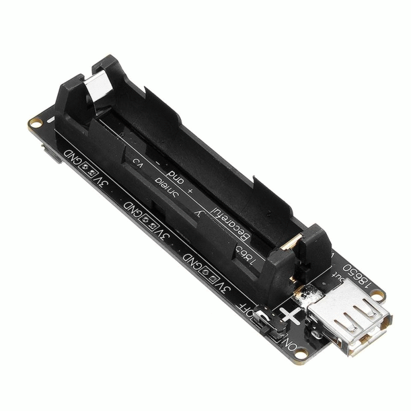 3Pcs ESP32 ESP32S 18650 Battery Charge Shield V3 Micro USB Type-A USB 0.5A Test Charging Protection