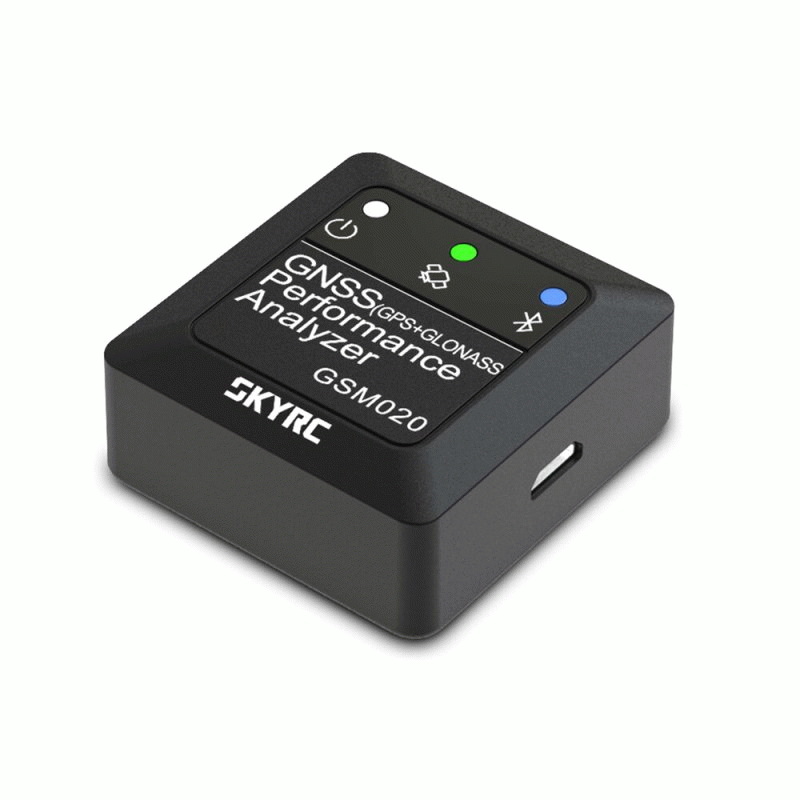 SKYRC GSM020 GNSS Performance Analyzer Power Bluetooth APP GPS Speed Meter for RC Car Helicopter