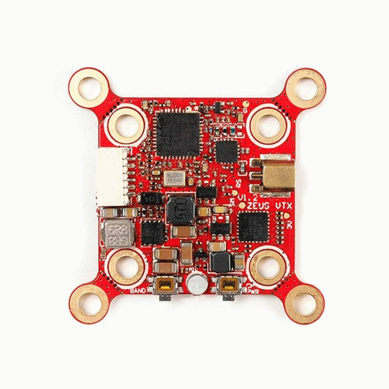 HGLRC Zeus VTX 5.8G 40CH PIT/25/100/200/400/800mW Smart Mounting 20*20mm/30*30mm FPV Transmitter Bui
