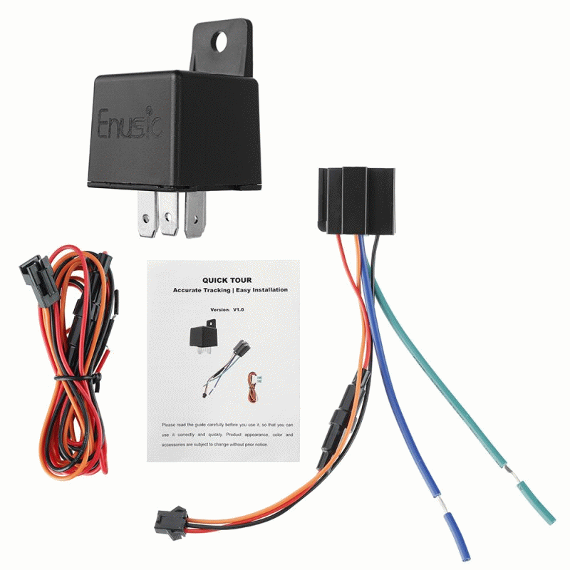 iMars Enusic CJ730 ACC Testing Relay GPS Tracker Real Time GSM Locator Hide Anti-theft APP Cut off F