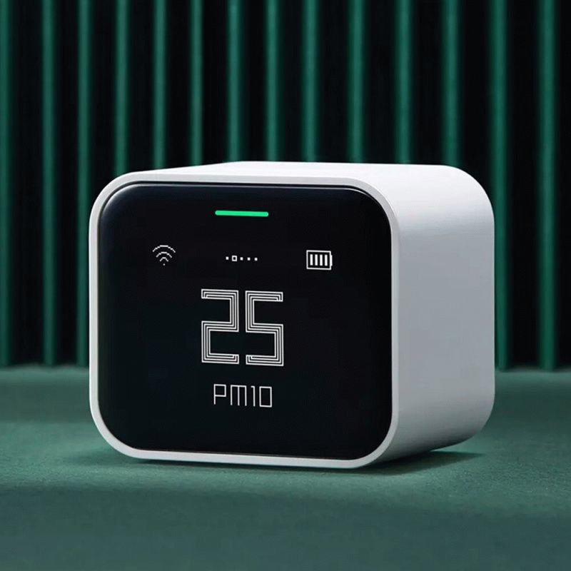PM2.5/PM10/CO2/Temperature/Humidity 5 In 1 Wifi Air Detector Automatic CO2 Analyzer Monitor bluetoot