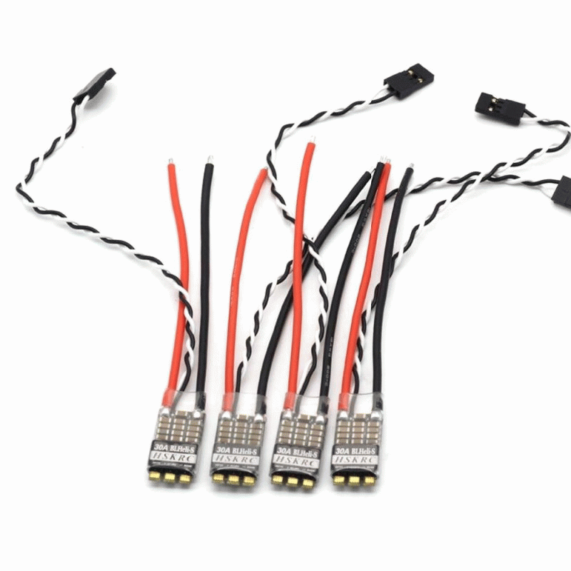 4 PCS - HSKRC Brushless 20A/30A/35A/45A 2-4S BLHeli-S ESC Speed Controller Oneshot DSHOT600 for FPV
