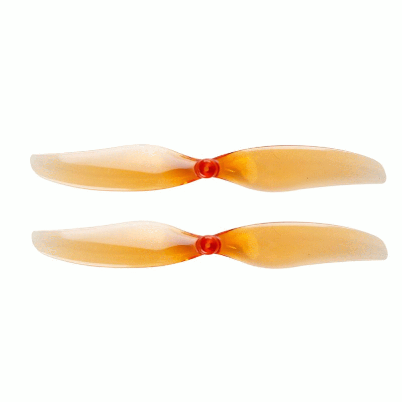 Transparent - 4 Pairs Gemfan 75MM Bi-blade 2-blade 1mm Shaft PC Propeller for Tiny Whoop RC Drone FP