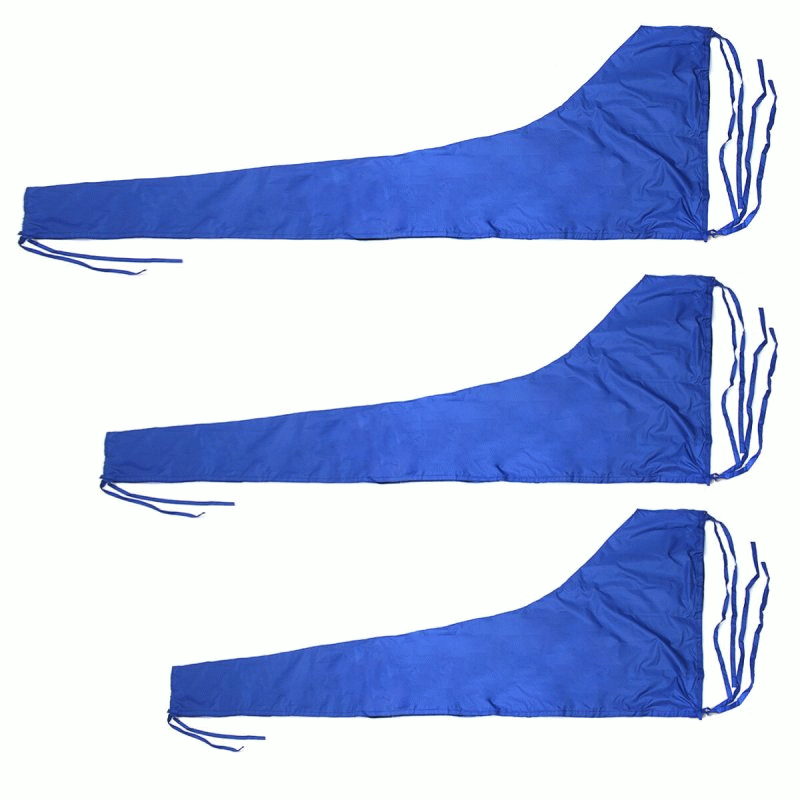 12-13ft - 420D 9-10ft / 11-12ft / 12-13ft Mainsail Boom Cover Sail Protector Waterproof Fabric