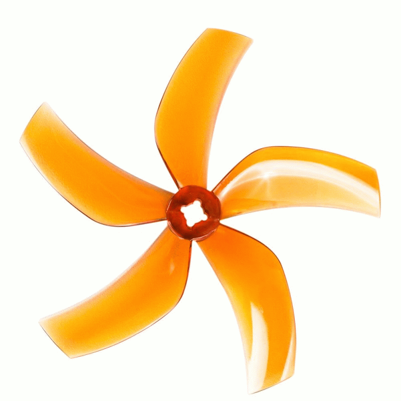 Black - 2Pairs Gemfan D90 3.5Inch 5-Blade Propeller 2mm Mounting Hole for FPV Racing RC Drone