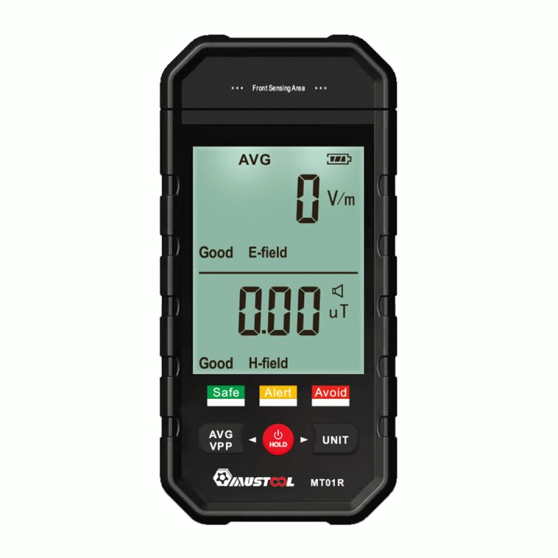 Ordinary display - MUSTOOL MT01R 3-inch Electromagnetic Radiation Tester Electric Field & Magnetic F