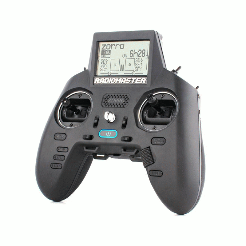 ELRS - RadioMaster Zorro 2.4GHz 16CH Hall Sensor Gimbals JP4IN1/ELRS Multi-protocol OpenTX/EdgeTX Sy
