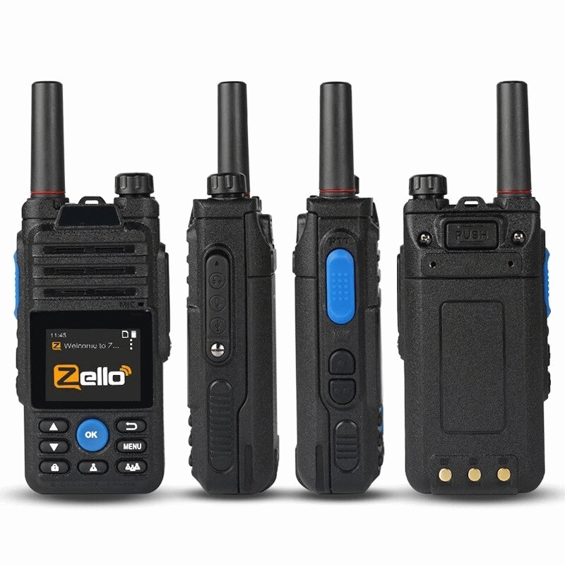 Yinitone B5 7 Mode Zello 4G Walkie Talkie 100km Long Range Mobile Radio Bluetooth Transceiver Phone