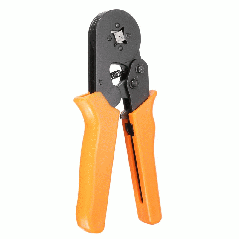 DANIU 23AWG to 10AWG Self Adjusting Ratcheting Ferrule Crimper Plier Tool with 800pcs Connector Term