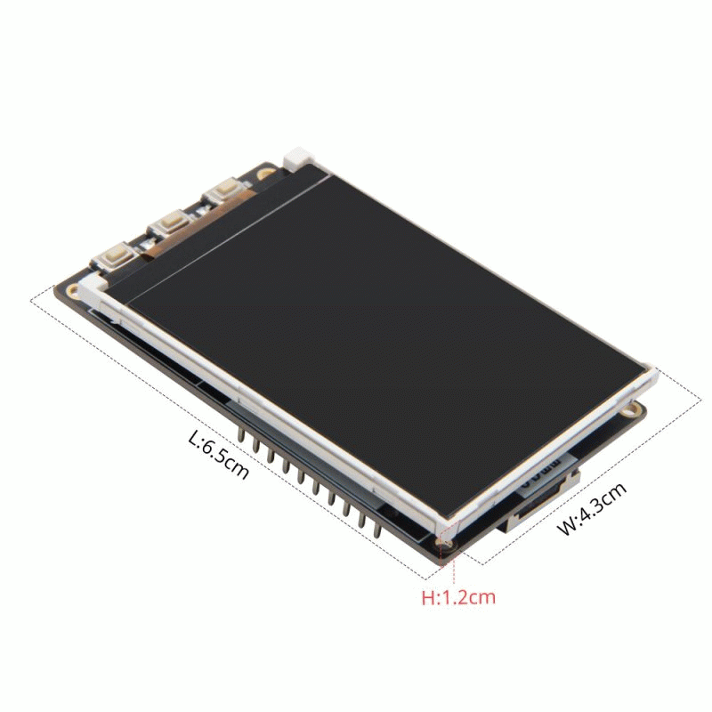 2.2 inch - LILYGO TTGO T4 V1.3 ILI9341 2.4 inch LCD Display Backlight Adjustment CH9102F ESP32 Devel