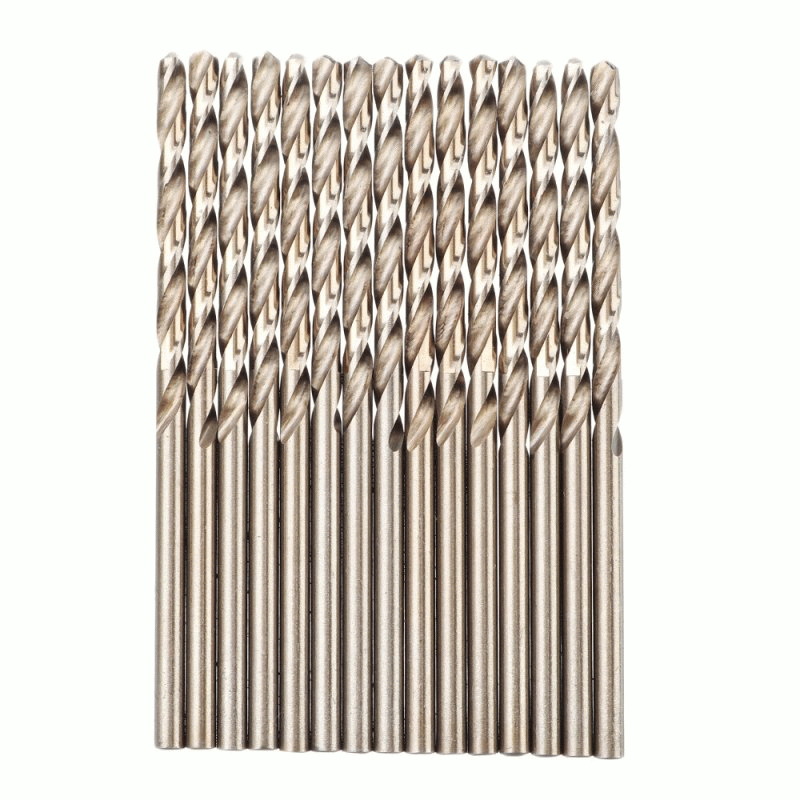 Drillpro 99Pcs M35 Cobalt Drill Bit Set 1.5-10mm HSS-Co Jobber Length Twist Drill Bits For Stainless