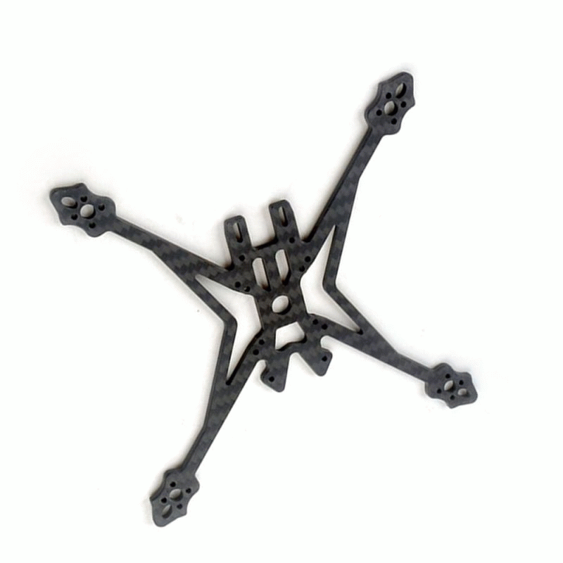 Bottom Plate - Happymodel Crux35 Spare Part 150mm Wheelbase Carbon Fiber 3mm Thickness Bottom Plate