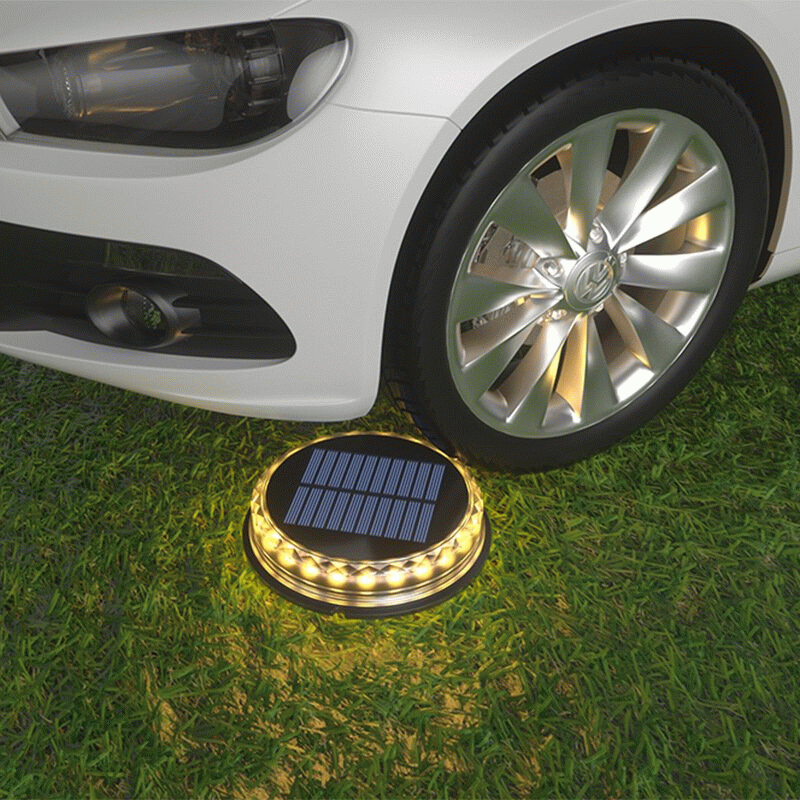 2 Pcs - 17LED Solar Light Outdoor Waterproof Solar Garden Lights Solar Lamp Underground Sensing Land